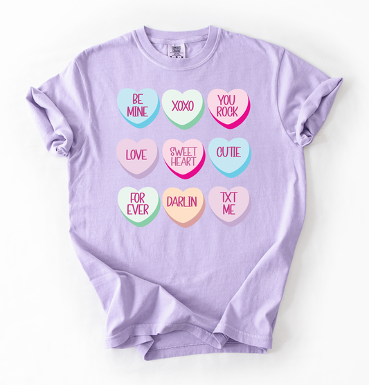 Sweet Heart Text - Short Sleeve